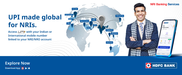 UPI made global for NRIS